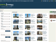 Tablet Screenshot of comercioimobiliario.com.br